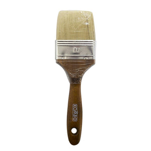 Pennello Piatto per Pitture a Muro Setola 100% Naturale ALTA QUALITA' 70mm