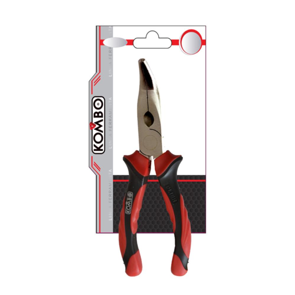 PINZA UNIVERSALE A BECCHI SEMITONDI CURVI 200MM