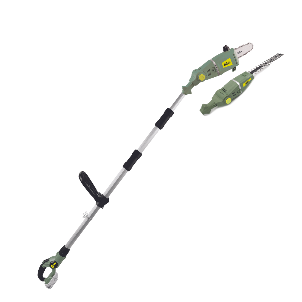 Potatore e Tagliasiepe con Asta Telescopica  + Batteria 20V 4.0Ah