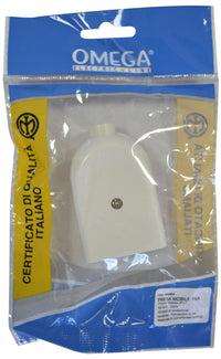 PRESA BIV. 2P+T 10/16A BIANCA, IMQ APPROVAL