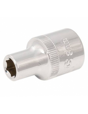 SET BUSSOLE CR-V 3PZ - ATTACCO 1/2 8mm 9mm 10mm FINITURA A SPECCHIO