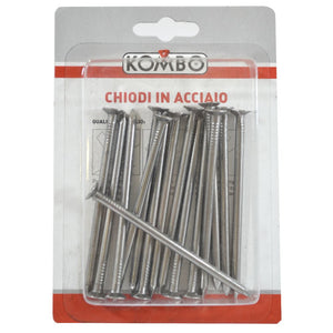 SET DI CHIODI CON TESTA PIATTA CARPENTERIA 3,5 X 70 GREZZI 75