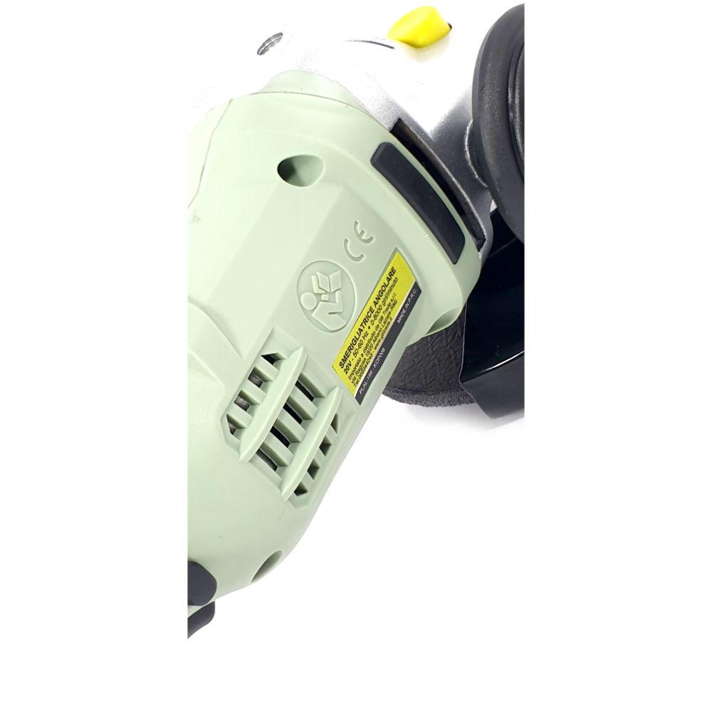 SMERIGLIATRICE ANGOLARE KOMBO PRO + BATTERIA LI-ON 2.0Ah E CARICABATTERIA