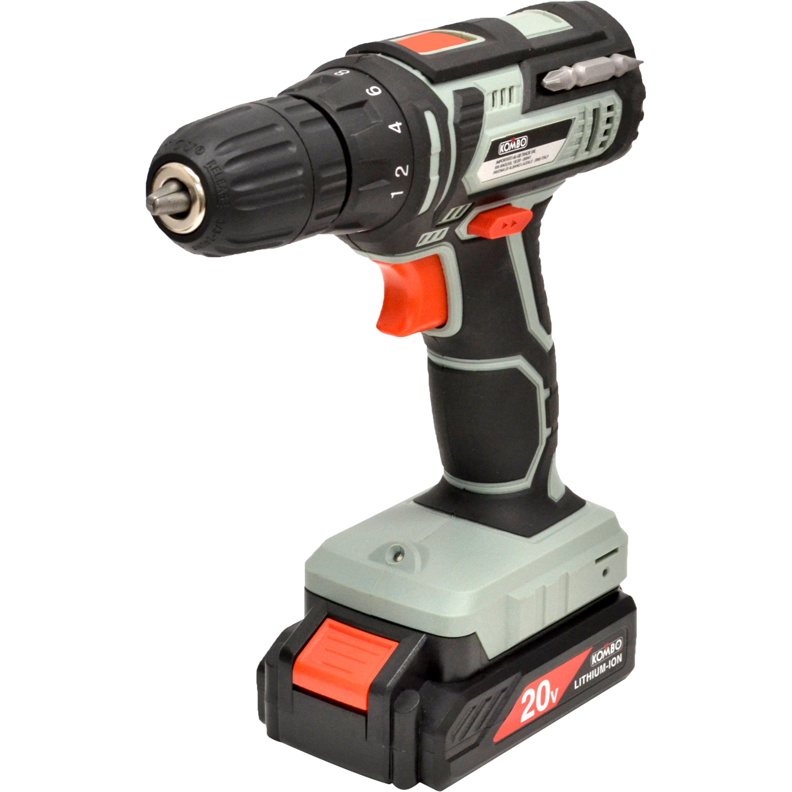 Scopri il Trapano Avvitatore con Batteria al Litio da 20 Volt e 1300 mAh+ guanti in omaggio