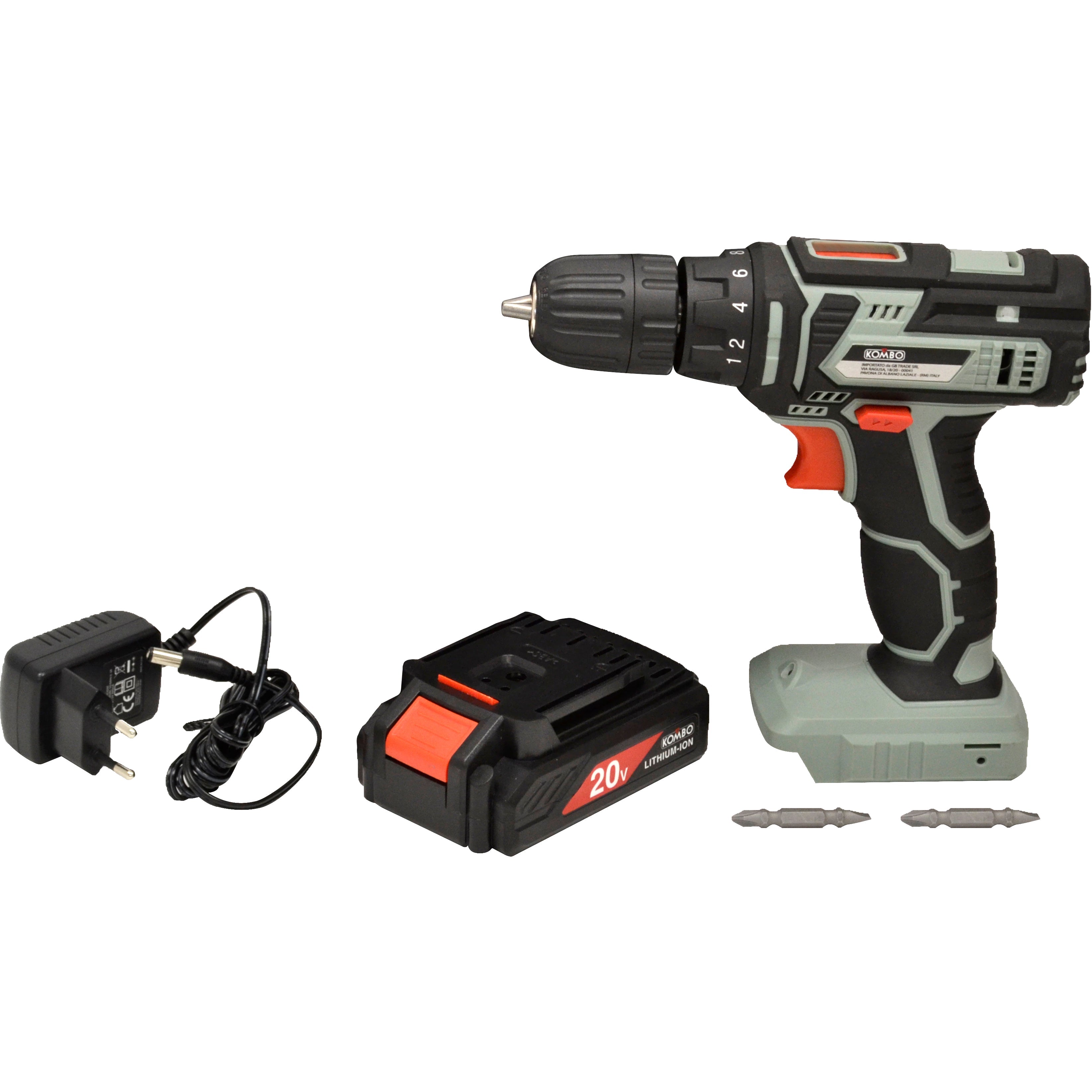 Scopri il Trapano Avvitatore con Batteria al Litio da 20 Volt e 1300 mAh+ guanti in omaggio