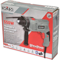 TRAPANO ELETTRICO A PERCUSSIONE 550W