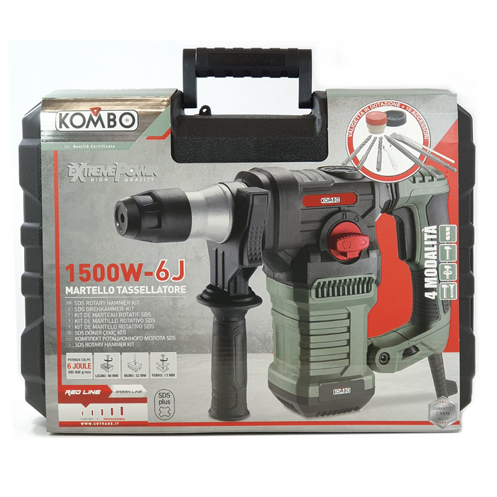 Valigetta Martello Tassellatore con 10 Accessori