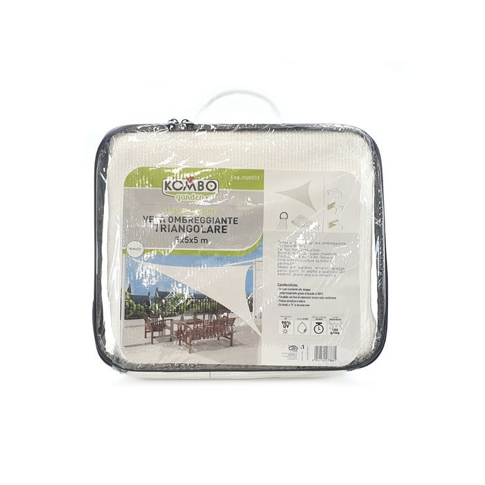 Vela Ombreggiante Triangolare 5x5x5Mt