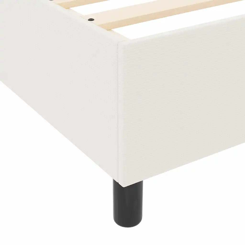 Struttura letto piattaforma-Giroletto-Rete del Letto Crema 180 x 200 cm Tessuto in Cords