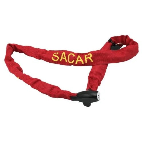 CATENA TELA MM.5.5X80 CON LUCCHETTO IN ACCIAIO