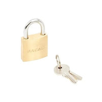 LUCCHETTO MASSICCIO IN OTTONE IMP. MM.70