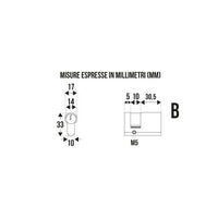 MEZZO CILINDRO CIECO MM.30.5X10