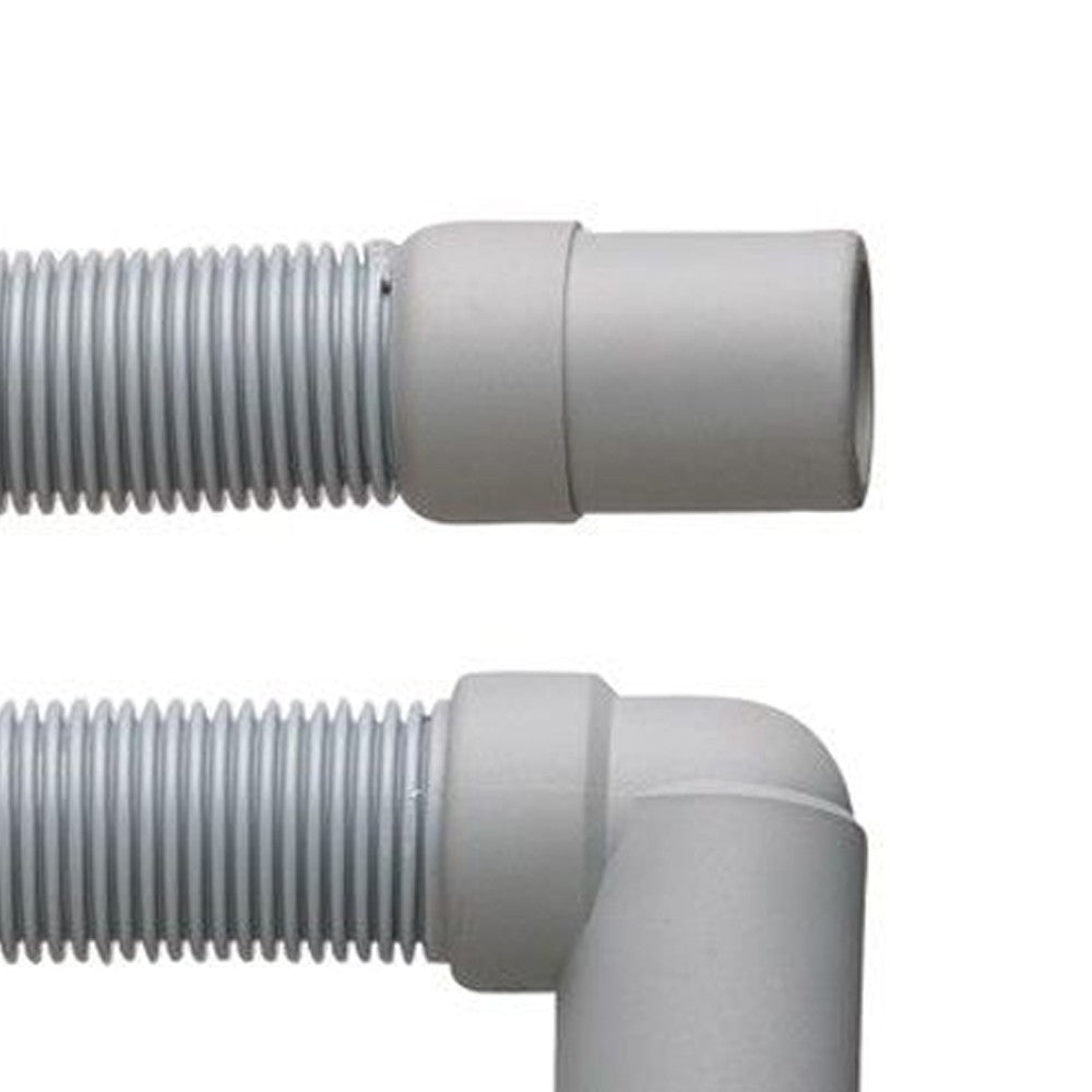 Tubo di scarico per lavatrice con raccordo curvo 250 cm