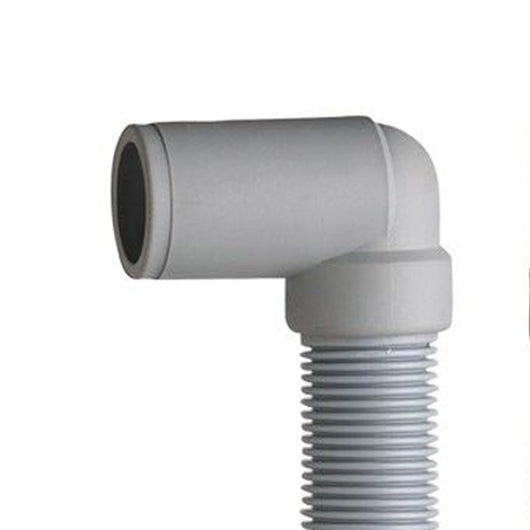 Tubo di scarico per lavatrice con raccordo curvo 300 cm