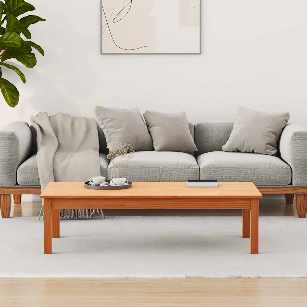 Tavolino da salotto Max Marrone 110 x 50 x 30 cm Pino massello 869916