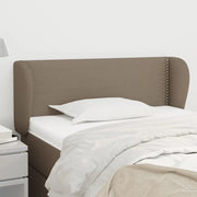 Testiera ad Orecchio Tortora 93x23x78/88 cm in Tessuto 3116990
