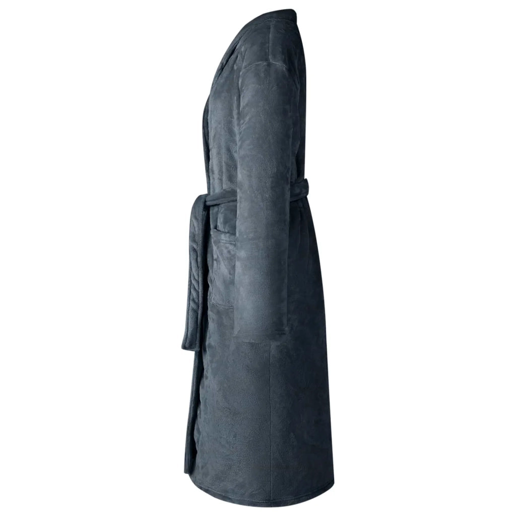 Accappatoio senza Cappuccio Blu navy xl Flanella CFW1579406