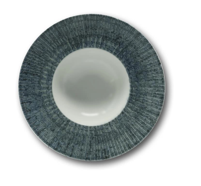 Set 6 Piatti da Tavola K-Bowl Space in Porcellana 27,5 cm Saturnia