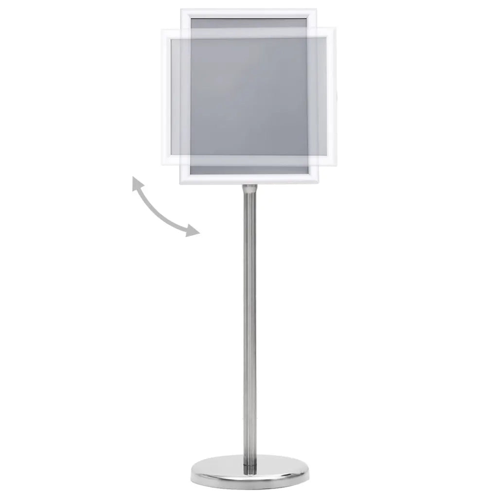 Piedistallo per Poster A4 Argento in Lega di Alluminio CFW5777031