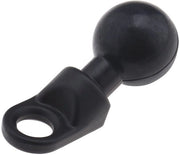 Montaggio a Sfera Base - Lega di Alluminio - Nero - Supporto per Montaggio per Telefono - Adatto per Motocicletta - Base a Sfera 1 Pollice