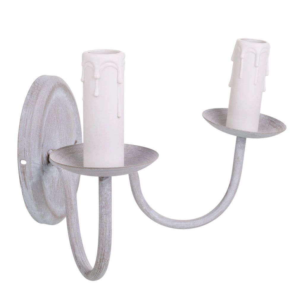 Lampada da parete grigia 32x18x19h