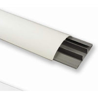 CANALE A PAVIMENTO 2000X75XH17MM BIANCO