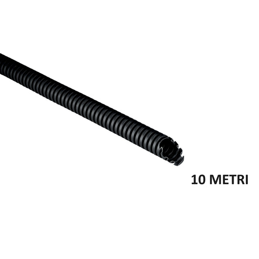 TUBO CORRUGATO 3321 D.20MM 100M IN PVC NERO.