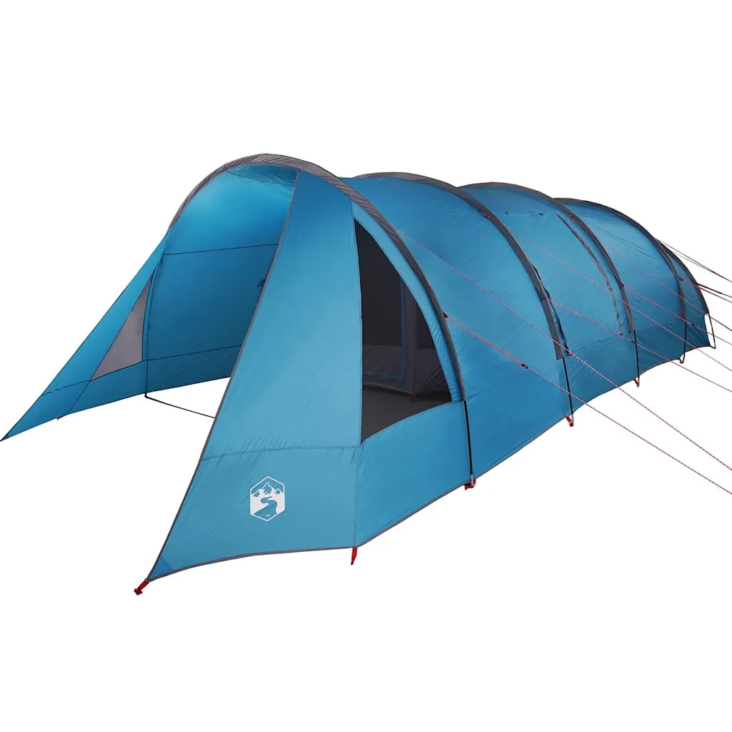 Tenda Tunnel per 6 Persone 6 persona Blu e Grigio 42004045