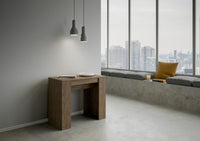 Consolle allungabile 90x48/204 cm Base Small Noce