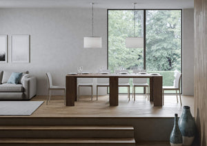 Consolle allungabile 78x47/299 cm Allex Noce