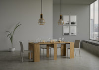 Consolle allungabile 90x48/308 cm Base Quercia Natura