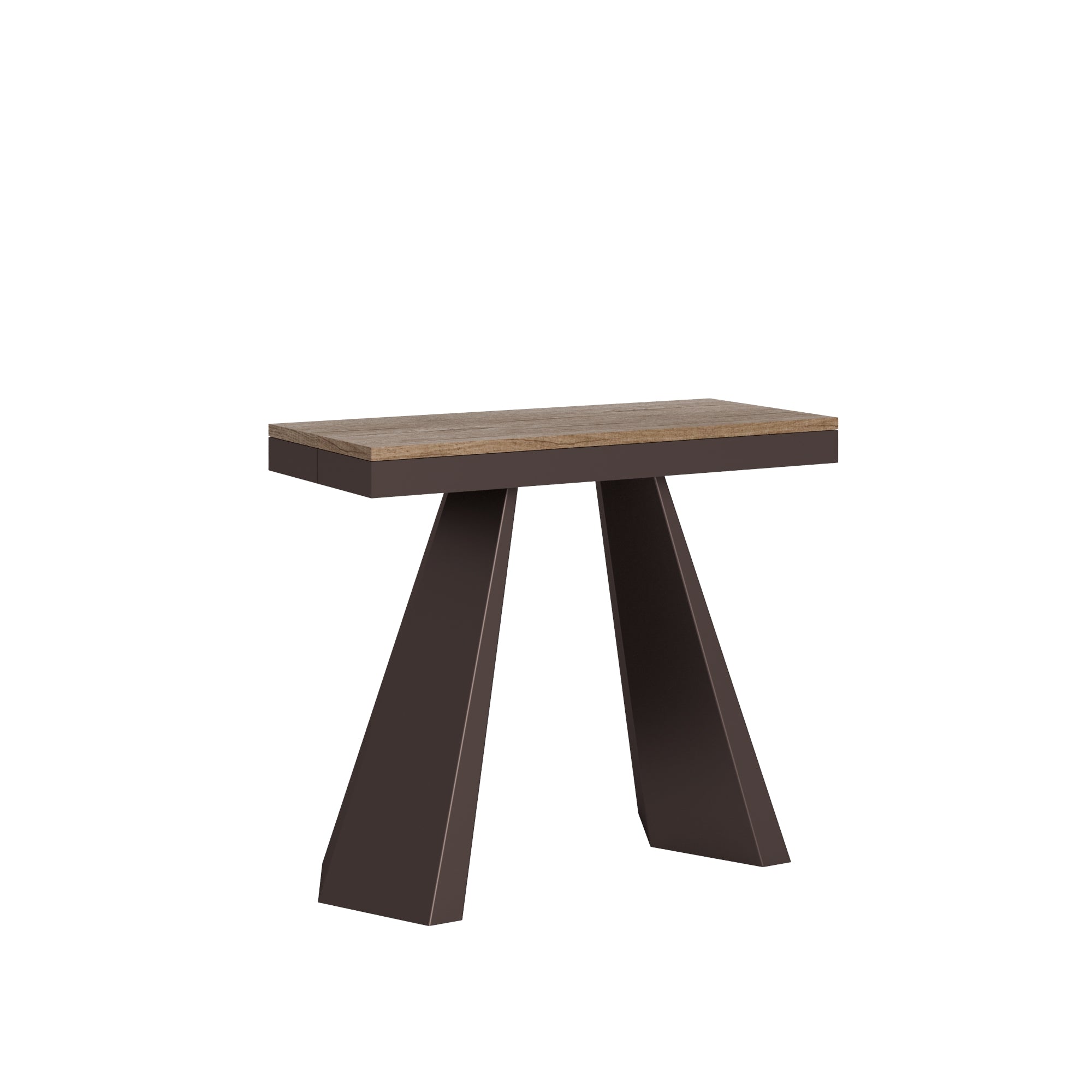 Consolle allungabile 90x40/300 cm Dianthus Evolution Quercia Natura telaio Orso