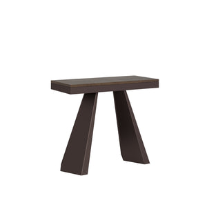 Consolle allungabile 90x40/300 cm Dianthus Evolution Noce telaio Orso