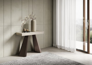 Consolle allungabile 90x40/300 cm Dianthus Premium Cashmere telaio Orso