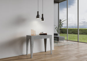 Consolle allungabile 90x42/198 cm IsottaX Small Cemento