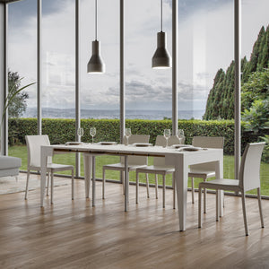 Consolle allungabile 90x42/198 cm IsottaX Small Bianco Frassino