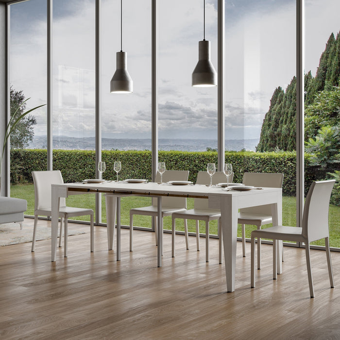 Consolle allungabile 90x42/198 cm IsottaX Small Bianco Frassino