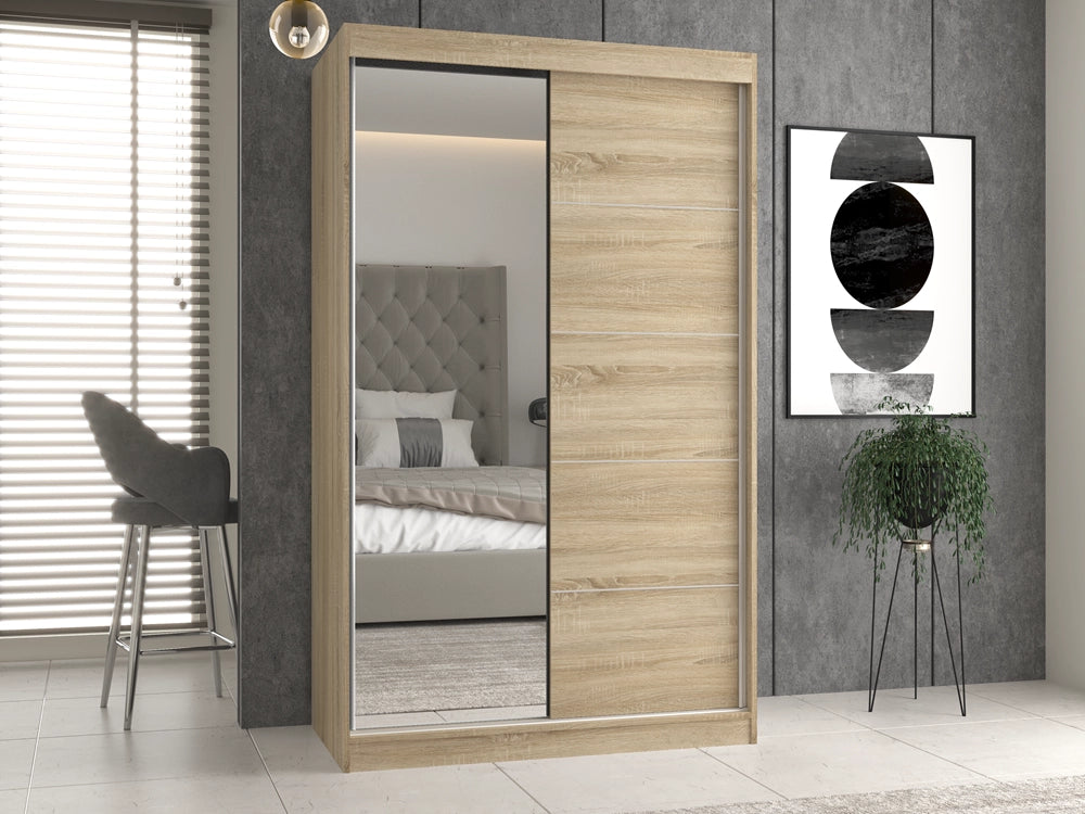 Armadio IGA 120 A/C rovere sonoma guardaroba