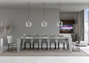 Consolle allungabile 90x40/300 cm Naxor Cemento