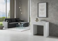 Consolle allungabile 90x49/307 cm Extra Bianco Frassino