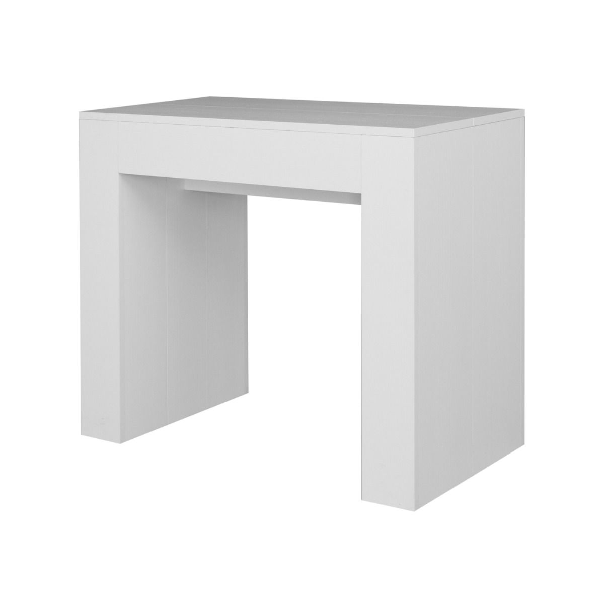 Consolle allungabile 90x49/307 cm Extra Bianco Frassino