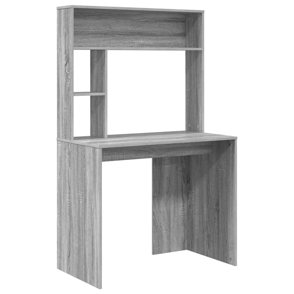 Scrivania Grigio Sonoma 91 x 50 x 149 cm Legno ingegnerizzato 869263