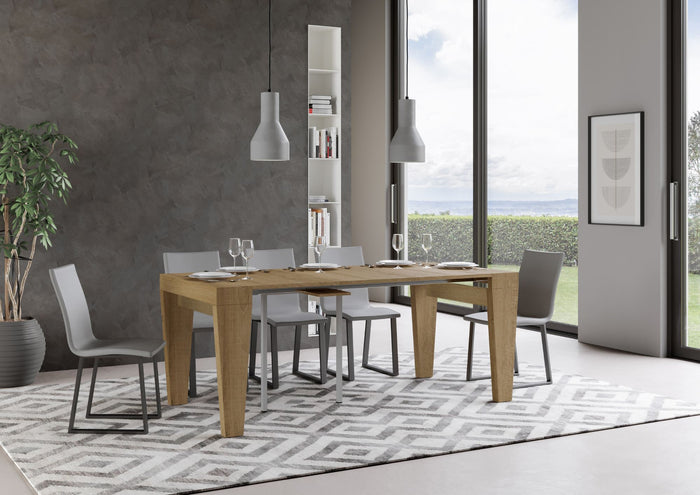 Consolle allungabile 90x40/196 cm SpimboX Small Quercia Natura