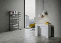 Consolle allungabile 90x48/296 cm Venys Bianco Frassino