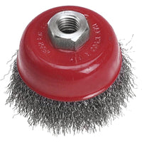 Topex 62h111 spazzola a tazza, 1 100 mm x m14 ds