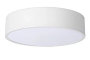 Plafoniera LED rotonda 20 cm 12W bianca UNAR Lucide