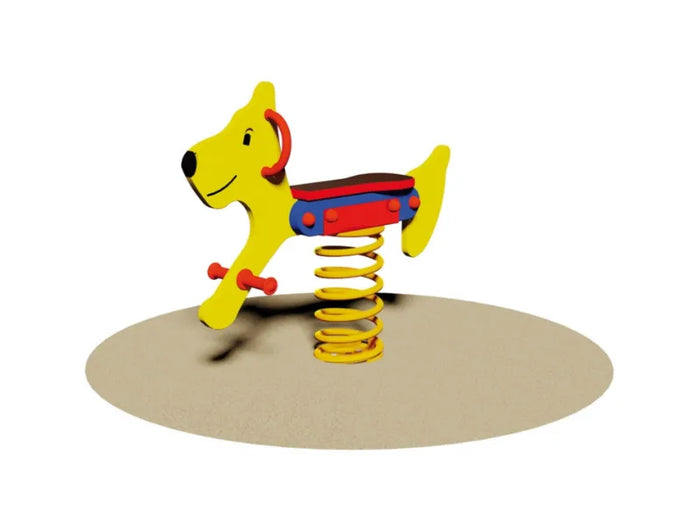 Gioco a molla Cane 508C multistrato okoumA~copy; H55 cm EN 1176 bambini 3-8 anni