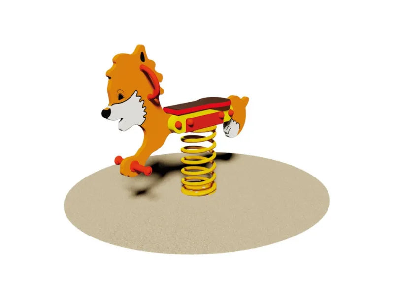 Gioco a molla Leoncino 865 multistrato okoumA~copy; H55cm EN 1176 bambini 3-8 anni