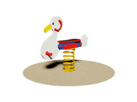 Gioco a molla Papera 508P multistrato okoumA~copy; H55cm EN 1176 bambini 3-8 anni