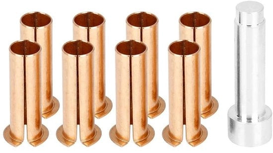 Set di Cardini Porta - 8 pezzi - Alta Qualità Acciaio - Adatto per Jeep Wrangler 1986-2006 - Strumento di Rimozione - Resistenti e Duraturi
